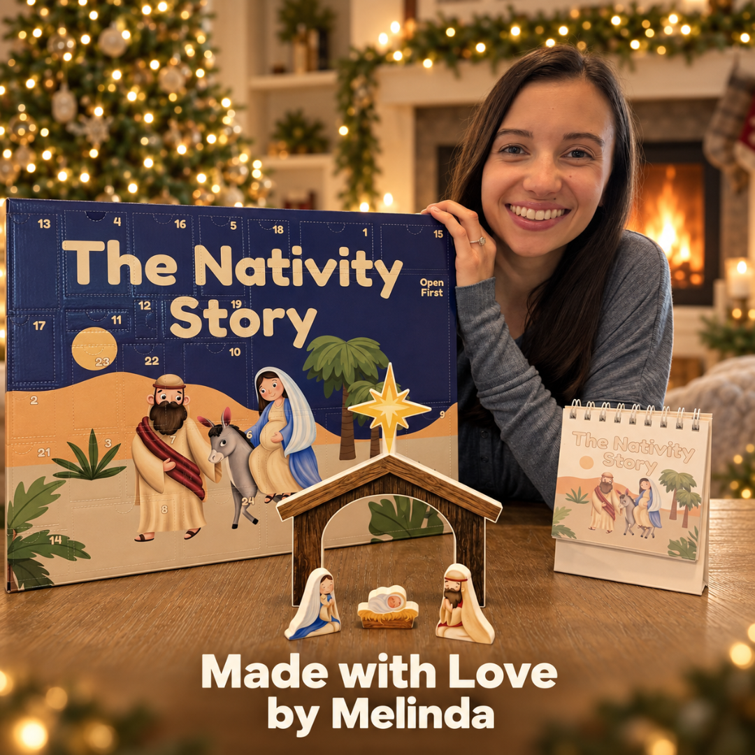 The Wooden Nativity Story Advent Calendar