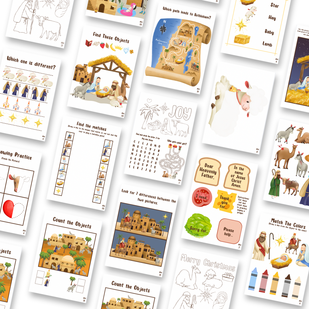 Extra Activity Pages Pack