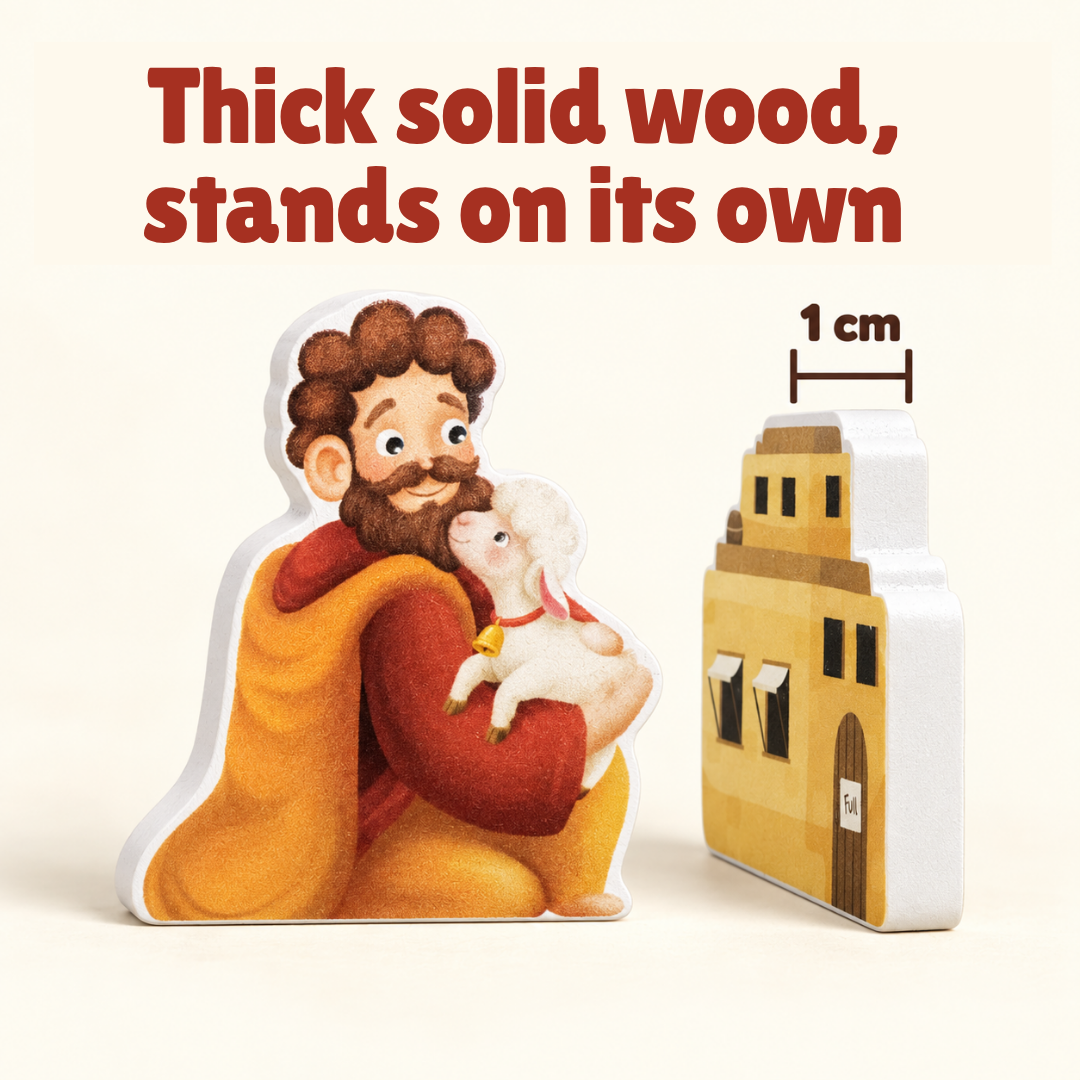 The Wooden Nativity Story Advent Calendar