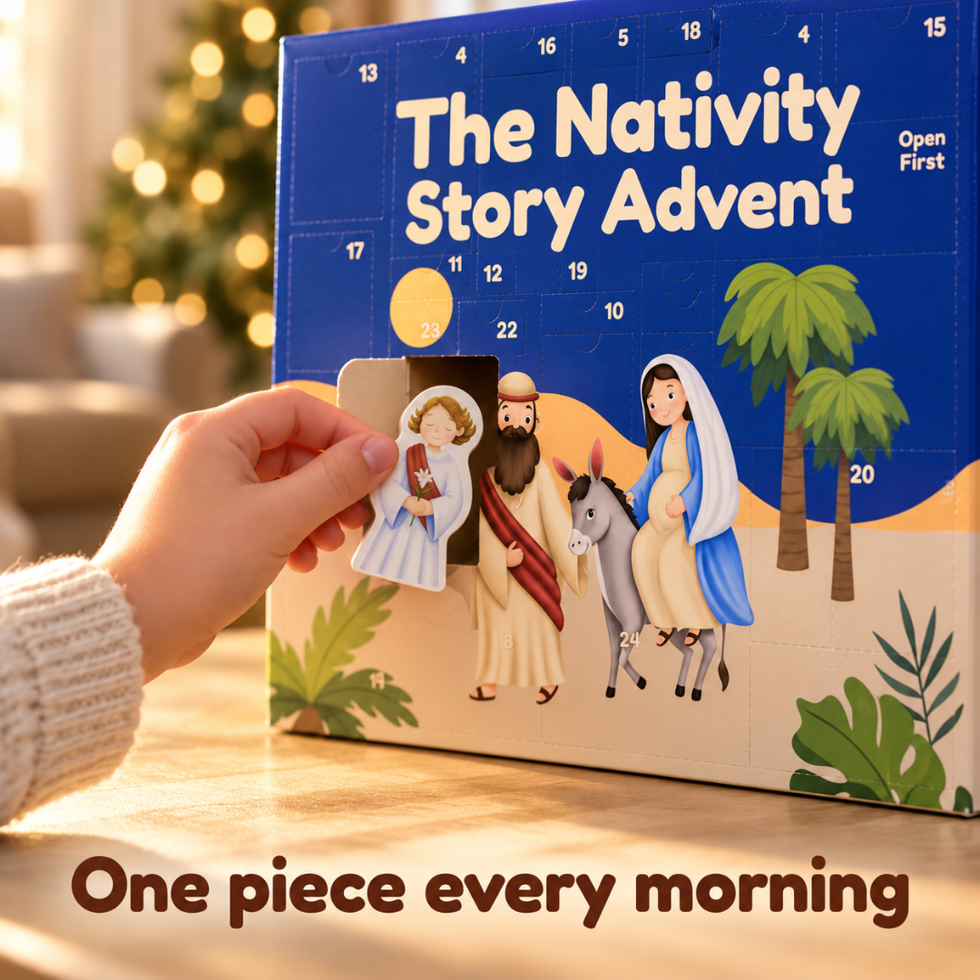The Wooden Nativity Story Advent Calendar